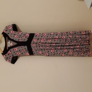 Retro style print dress by Kupcake